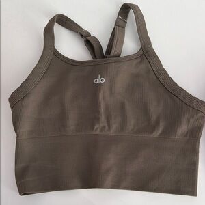 ALO Yoga Women's Brown Sports Bra